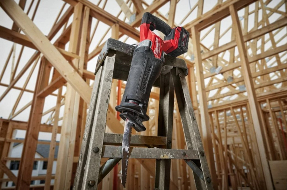 Пила шабельна акумуляторна MILWAUKEE, M18 ONEFSZ-0X (+ полотно, HD кейс) Одеса - фото 7