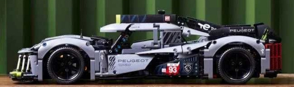 Конструктор Peugeot 9X8 Hybrid Hypercar (42156) сумісний з lego. Харків - фото 4