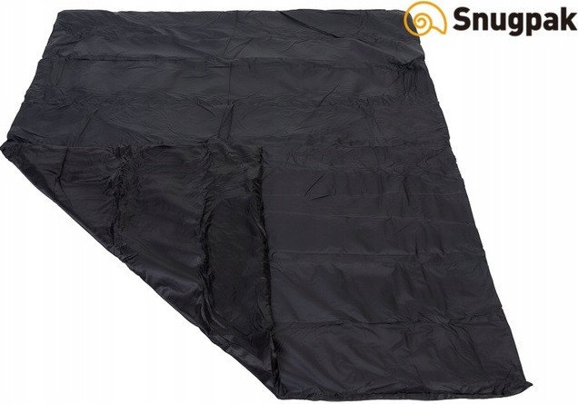 Універсальна Ковдра з утеплювачем 193х163 см від 1 до 5 ° С + чохол Snugpak "Jungle Blanket Terrain" Black Нововолинськ - фото 7