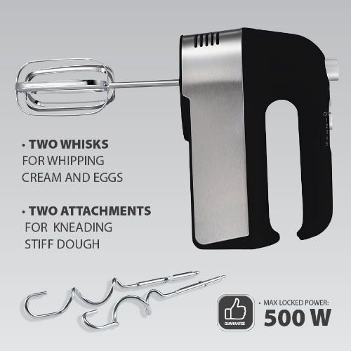 Міксер ручний 500W MR-504  Maestro Житомир - изображение 3