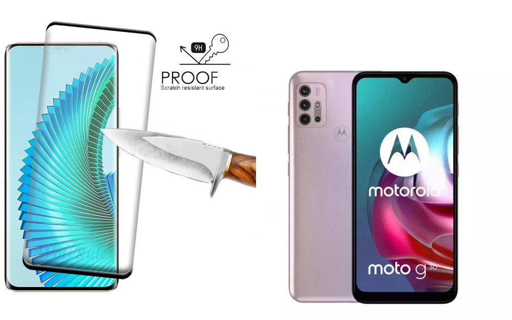 Захисне скло HyperGlass Pro для Motorola Moto G30 XT2129 – максимальна чутливість та захист Київ - фото 1