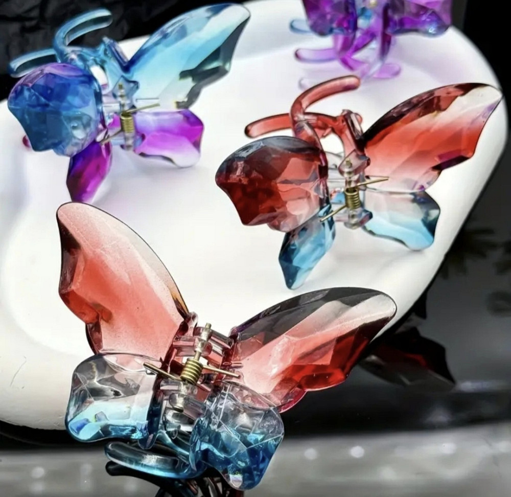 Заколка-крабік метелик Сміла - фото 6