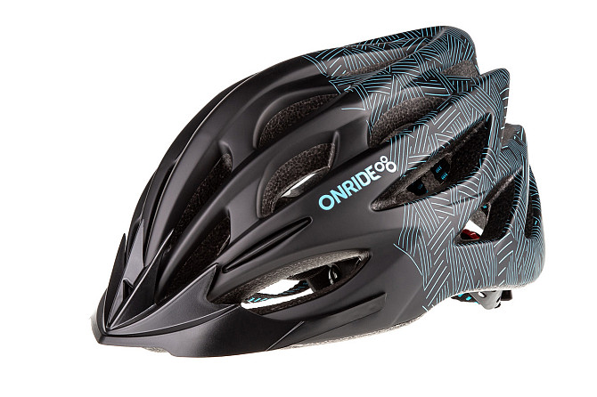 Велоcипедный шлем ONRIDE Mount M (55-58 см) Черно-синий Бровары - изображение 1