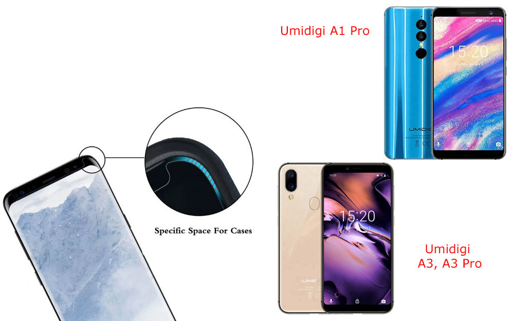Защитное стекло HyperGlass Pro для Umidigi A1 Pro, A3, A3 Pro – максимальная чувствительность и защита Киев - изображение 3