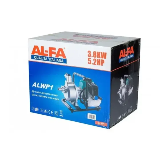 Мотопомпа AL-FA ALWP1 – 3.8 кВт, Італія, 52 мм, 2-тактна,Гарантія 12 міс Львів