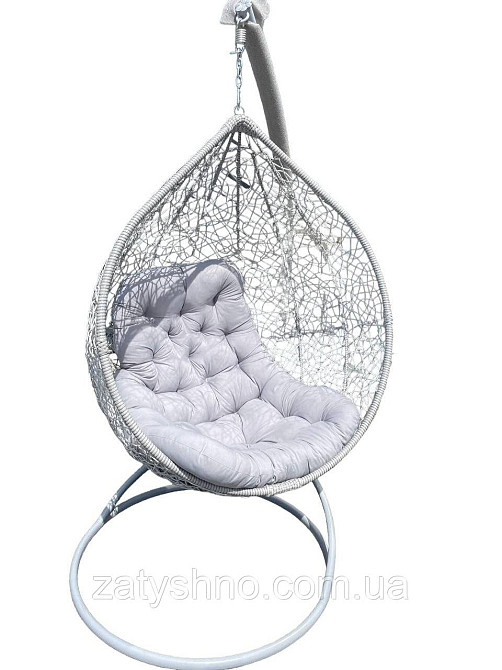 Підвісне крісло Кокон з подушкою Київ - фото 2