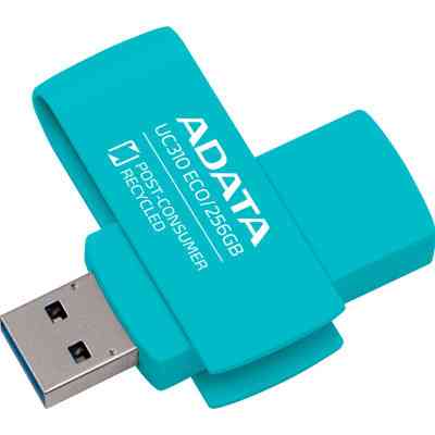 USB флеш накопитель ADATA 256GB UC310 Eco Green USB 3.2 (UC310E-256G-RGN) Винница
