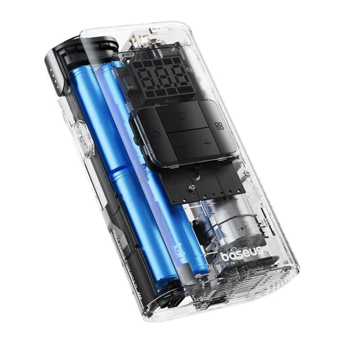 Автомобильный насос Baseus PrimeTrip VA1 Wired and Wireless 2-in-1 Tire Inflator Cosmic Black Киев - изображение 3