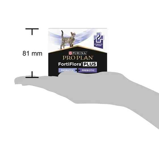 Пробіотик з пребіотиком PRO PLAN FortiFlora PLUS для дорослих котів та кошенят для підтримання нормальної міклофлори кишечника, 30x1.5 г Київ