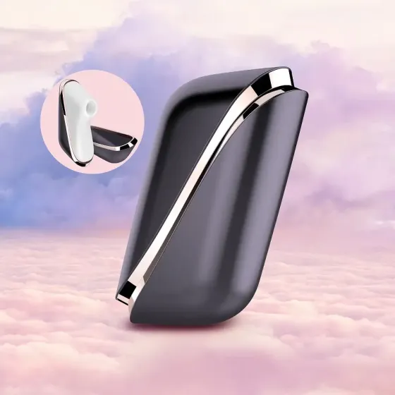 Вакуумний кліторальний стимулятор Satisfyer Traveler, корпус-чохол на магнітах Львів
