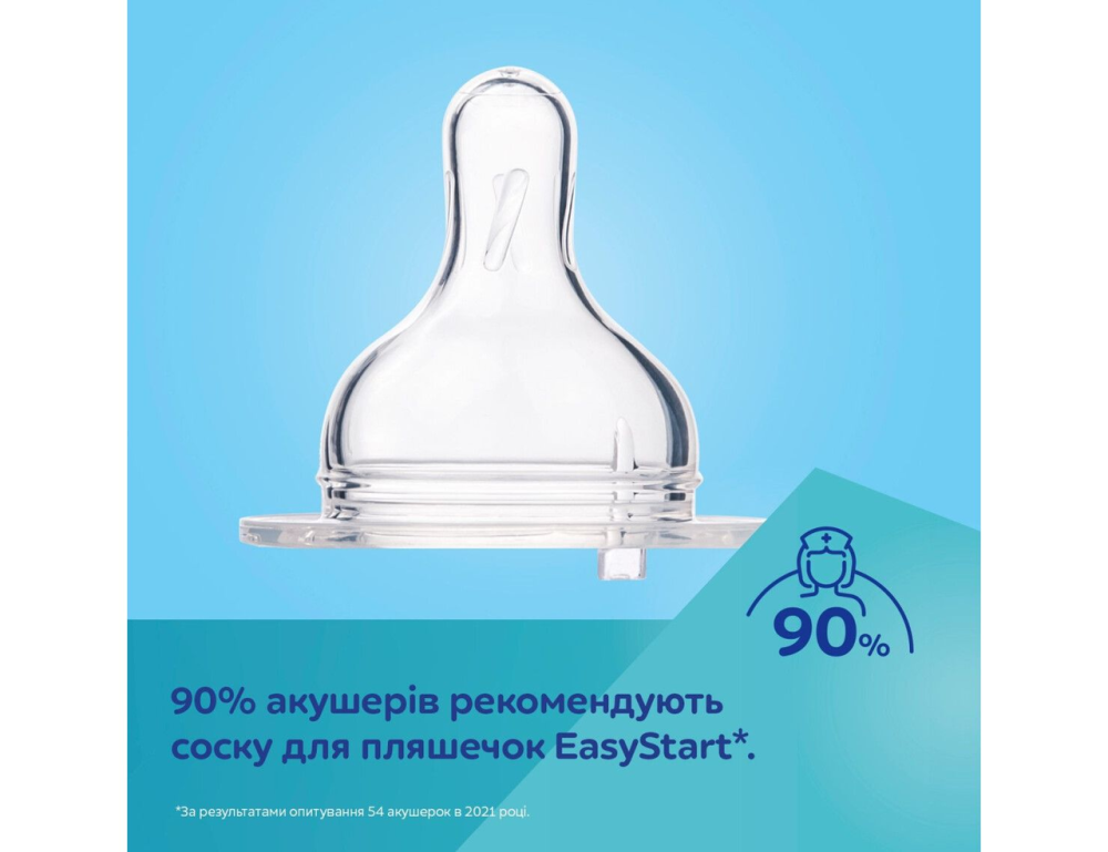 Бутылочка антиколиковая Canpol babies EasyStart 120 мл PP с широким горлом Bonjour Paris, синяя Кривой Рог - изображение 7