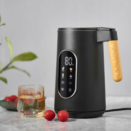 Електрочайник 1,7л нерж.сталь/пластик чорний KM1714 KAMILLE Житомир - изображение 3