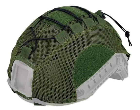 Кавер (чехол) на балістичний шолом типу Fast сітка Оливковий Вінниця - фото 3