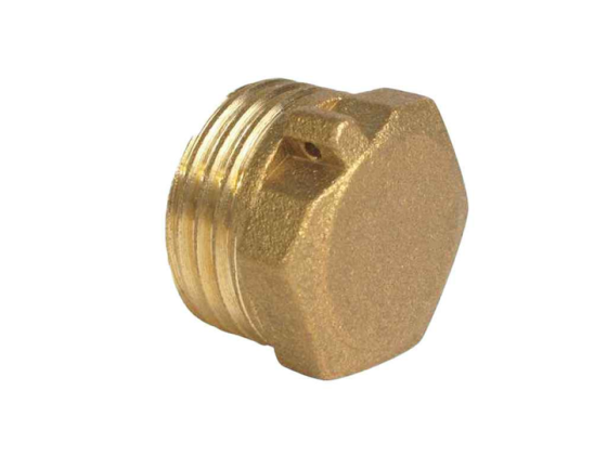 Заглушка 3/4''зовн Україна, латунь Харків