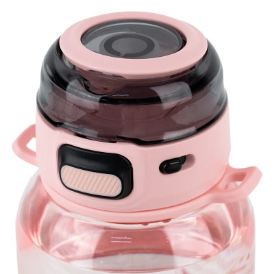 Поильник-непроливайка Kite 700 мл, рожево-сіра (K25-1218-3) Винница - изображение 3