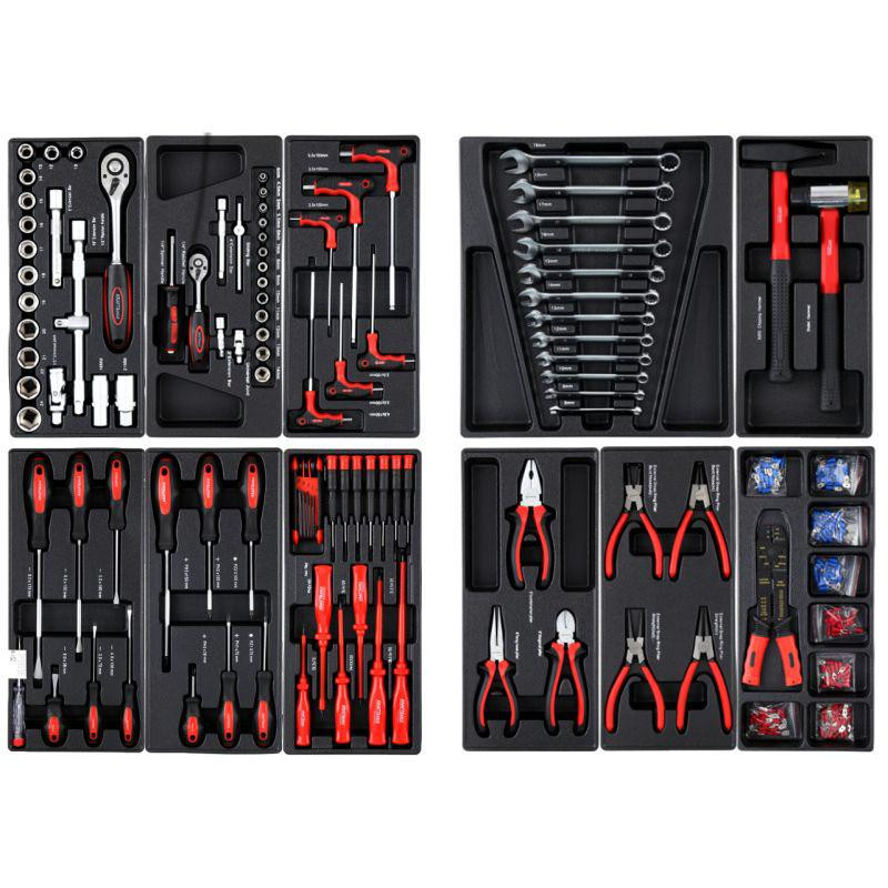 Ящик з інструментом Kraft&Dele KD362, 263 шт. елементів Черкаси - фото 7