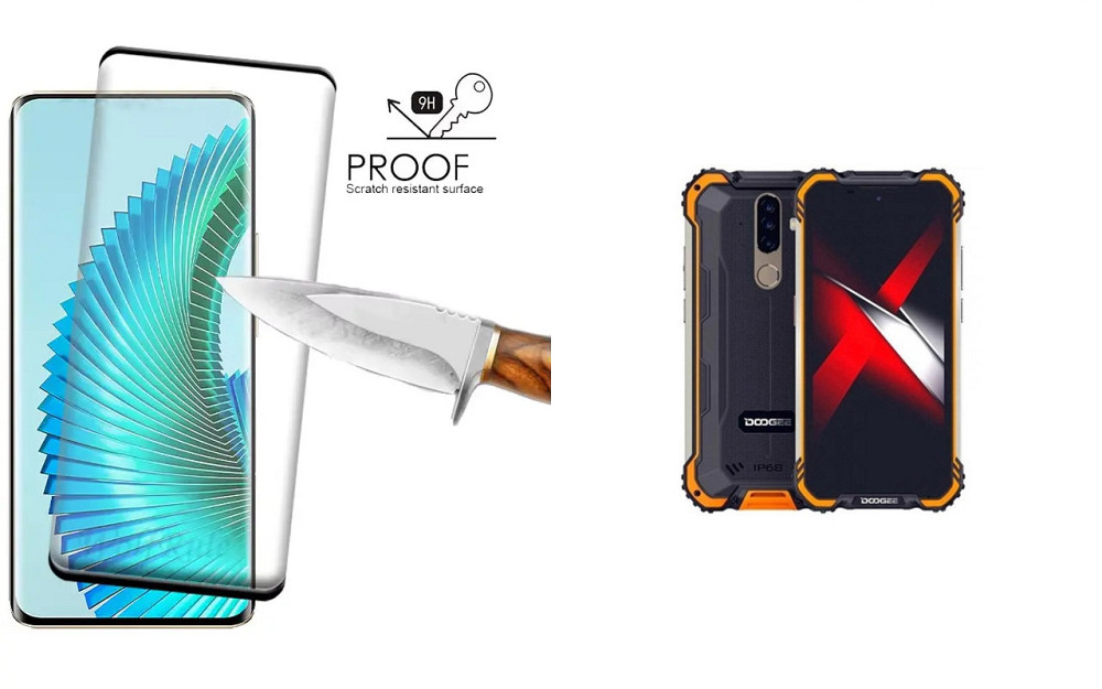 Защитное стекло HyperGlass Pro для Doogee S58 Pro – максимальная чувствительность и защита Киев - изображение 1