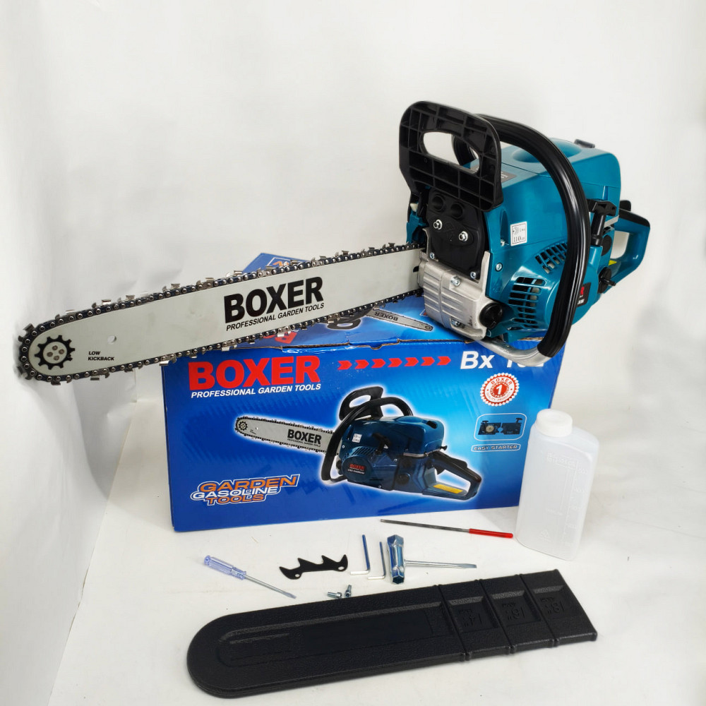 Бензопила Boxer BX-102 5,9 КВт З Двома Напрямними І Ланцюгами SK-72 Львів - фото 3