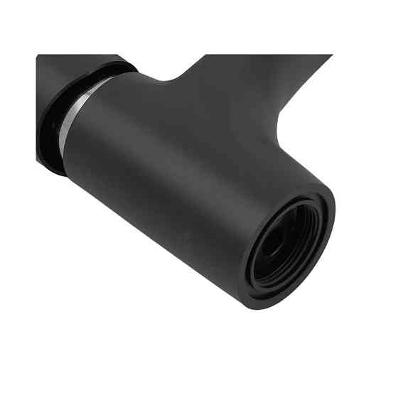 Змішувач для умивальника Plamix Fidel-001 SET матовий чорний з підводкою PM0660 Харків