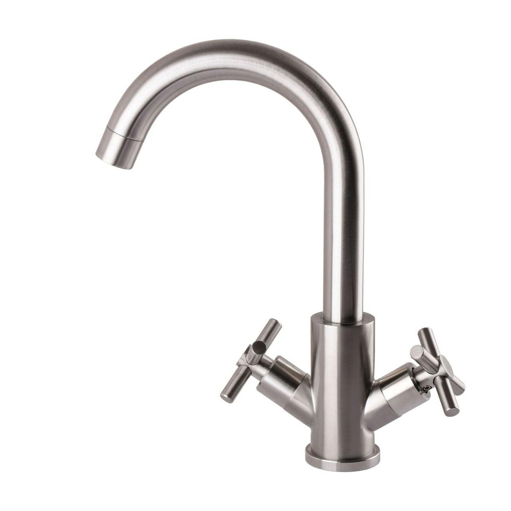 Змішувач для умивальника Globus Lux DUKAT SD4-101RS Київ - фото 5