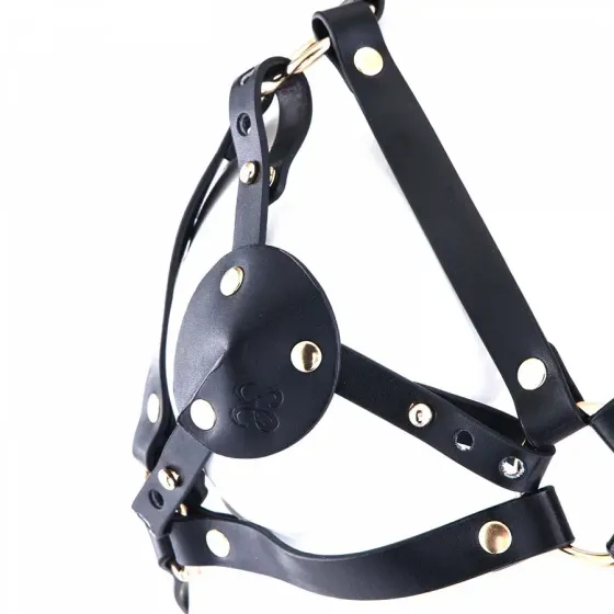 Портупея на груди LOCKINK SEVANDA Queen Chest Harness with Removable Bra Львів