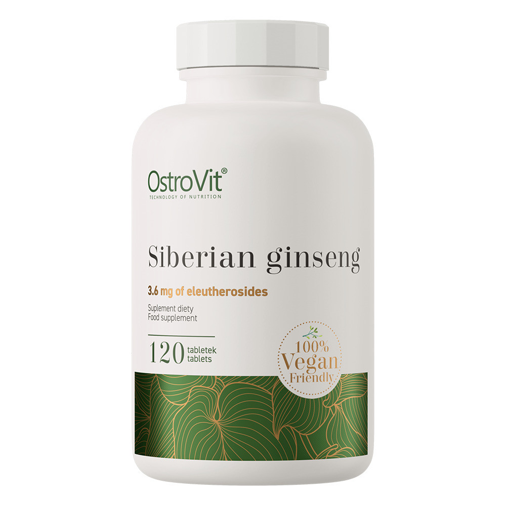 Екстракт сибірського женьшеню OstroVit Siberian Ginseng 120 tab Луцьк - фото 2