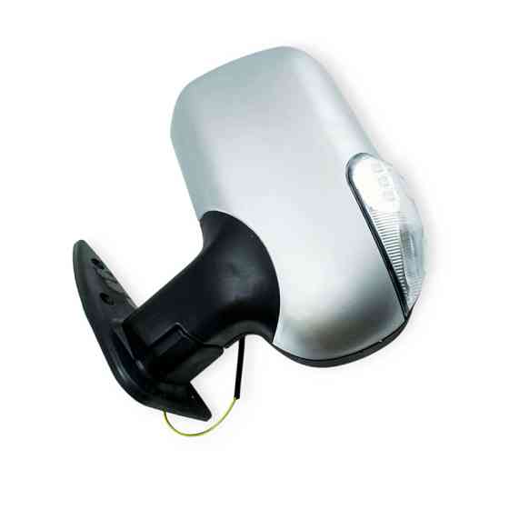 Дзеркало заднього вигляду зовнішній зразок новий ліве з поворотом сріблясте DK ГАЗель Мукачево