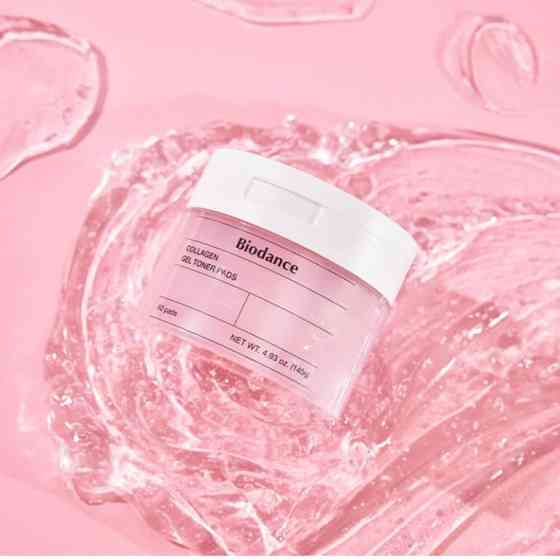 Коллагеновые гелевые педы Collagen Gel Toner Pads Biodance 60 шт Киев