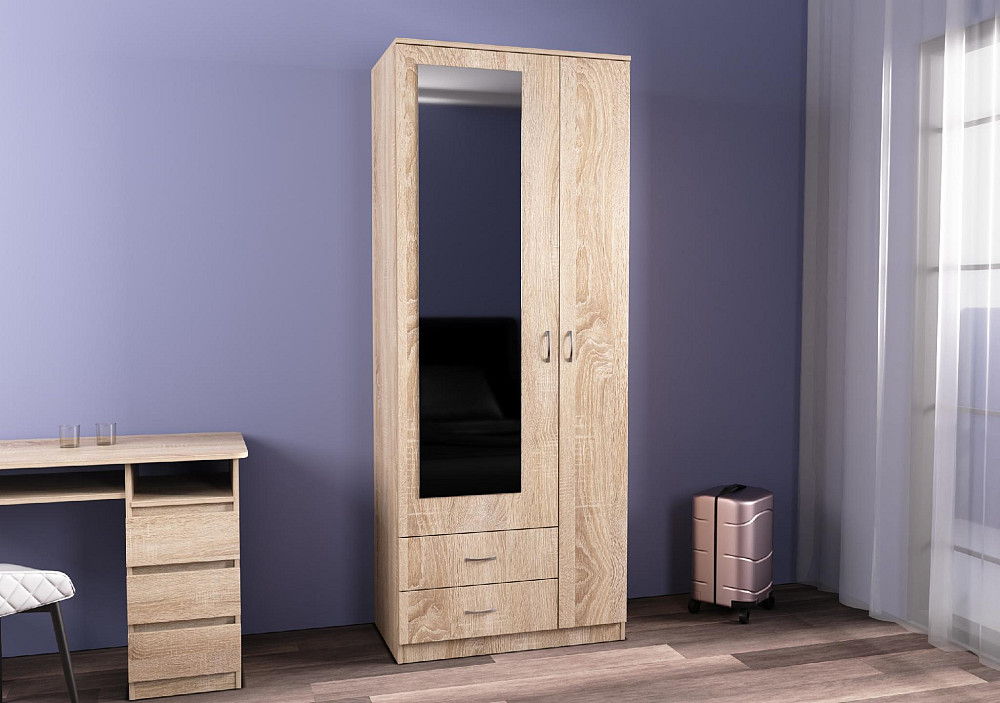 Прихожая ГКШ-1, Дуб Сонома, 840/480/2100 Львов - изображение 2