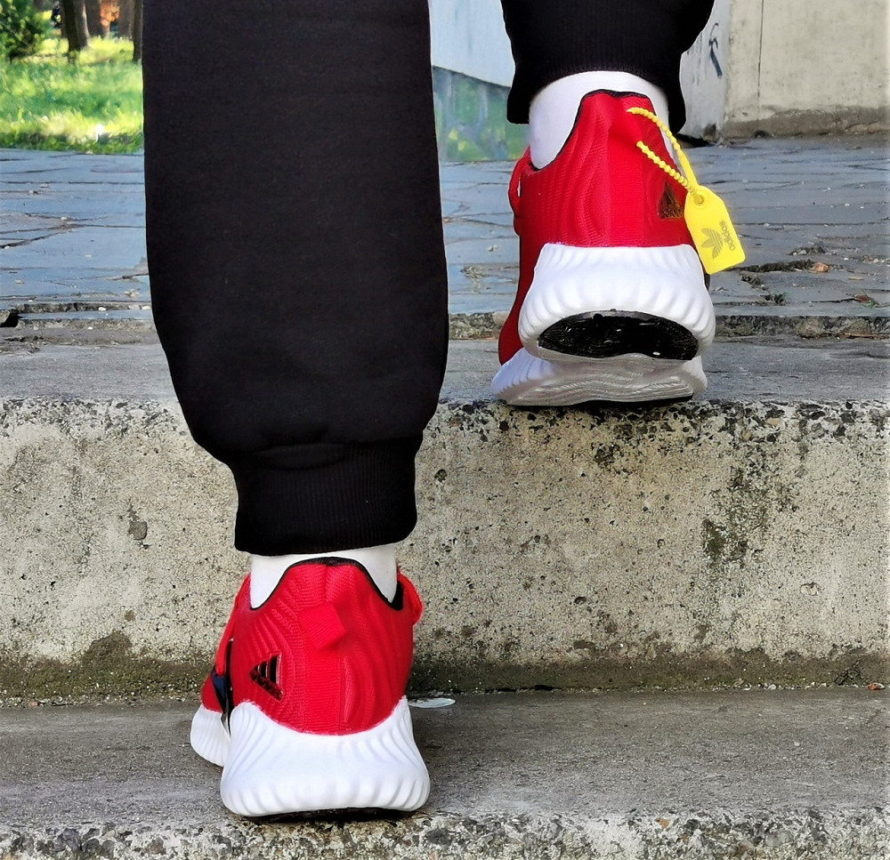 Кроссовки Мужские Adidas Alphabounce Красные Адидас (размеры: 41,42,43,44,45) Видео Обзор Днепр - изображение 6