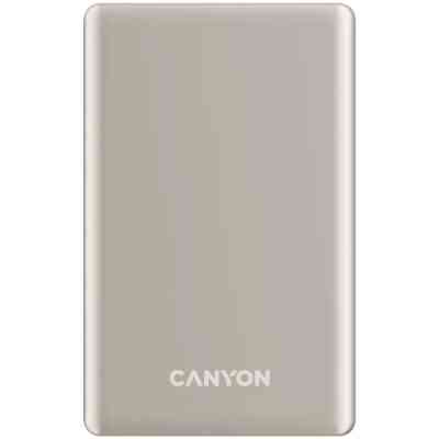Батарея универсальная Canyon 10000mAh OnPower 510 slim Magsafe PD/20W Beige (CNS-CPB510BE) Винница