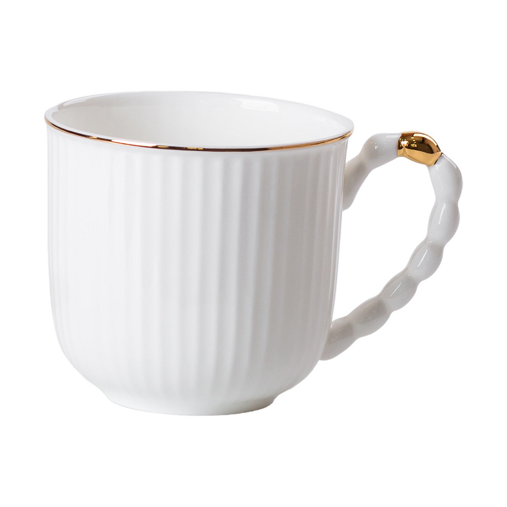 Чайний набір на 6 персон, із заварювальним чайником і підставкою, білий HP-15-4 Коломыя - изображение 3