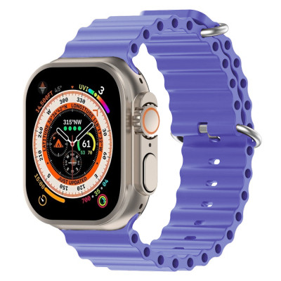 Ремешок для смарт-часов Armorstandart Ocean Band для Apple Watch 49/46/45/44/42 (Series 1-3) Lilac (ARM74246) Винница - изображение 2