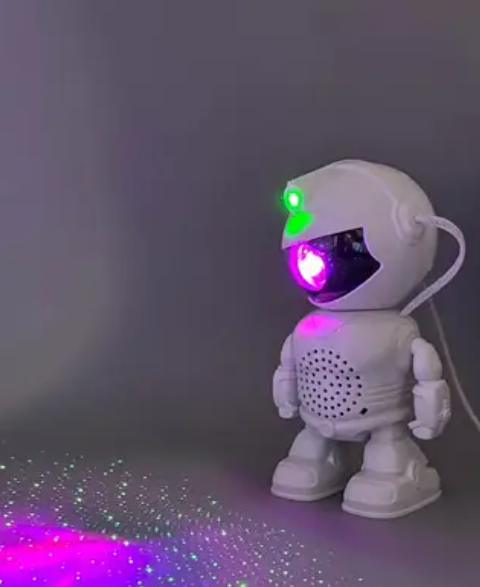 Ночник-проектор зоряного неба RGB з колонкою, лазером, пультом керування та ефектом місяця Одеса - фото 11