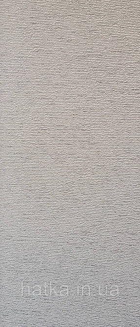 Шпалери вініл на флізеліні Marburg Travertino 1.06х10 однотонні дрібна горизонтальна смужка темно-коричневі Київ - фото 3