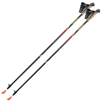 Палиці для скандинавської ходи Gabel FX-75 Snake Carbon 110 Dual Spike (7008351011100) Вінниця - фото 1