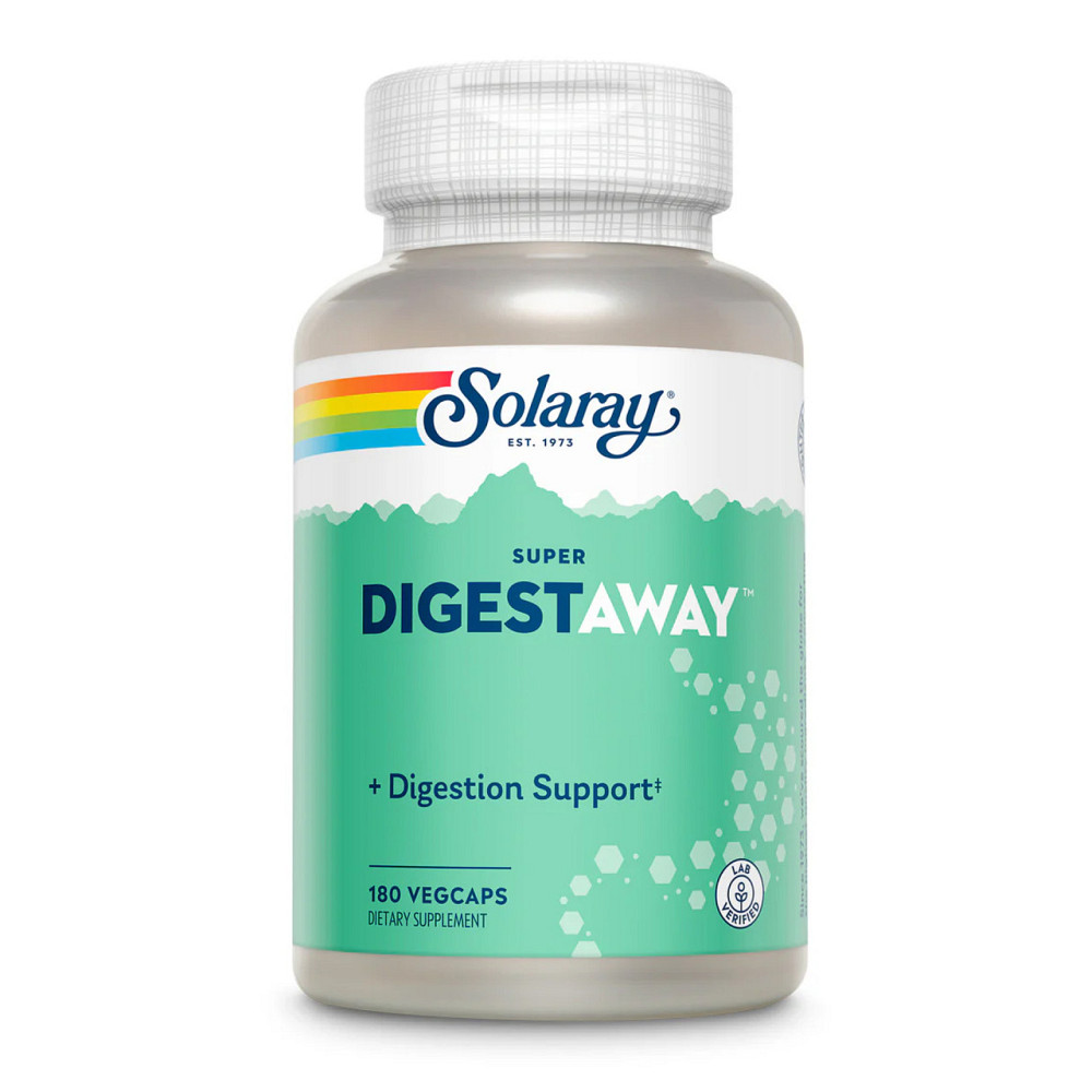 Ферменты для пищеварения SOLARAY Super Digestaway 180 veg caps Киев - изображение 1