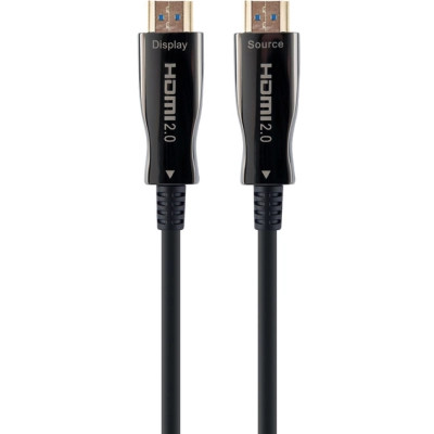 Кабель мультимедійний HDMI to HDMI 80.0m AOC V2.0 4K 60Hz Cablexpert (CCBP-HDMI-AOC-80M-02) Вінниця - фото 1