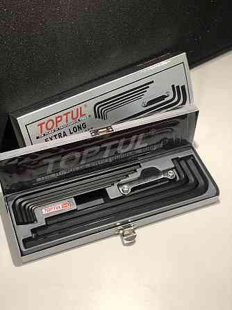 Набор шестигранников Г-обр. супердлинных 1.5-14мм 9ед. TOPTUL GAAD1509 Чернигов