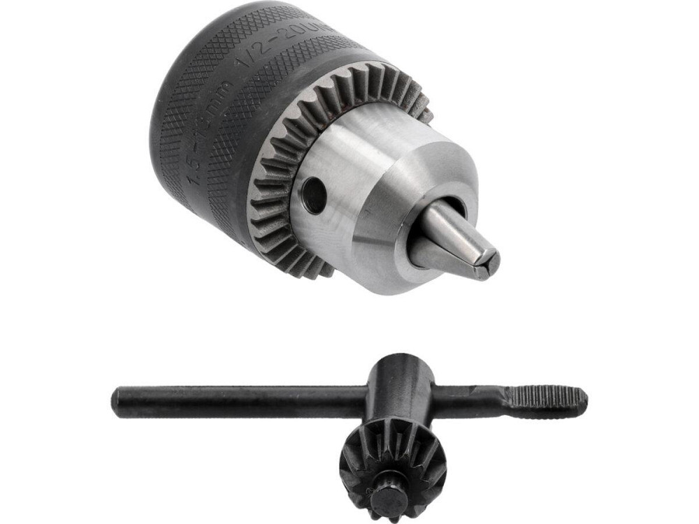 Патрон для дриля з ключем YATO до гвинта- G1/2 20UNF, кріплення Ø= 1,5-13 мм [5/40] Одесса - изображение 1