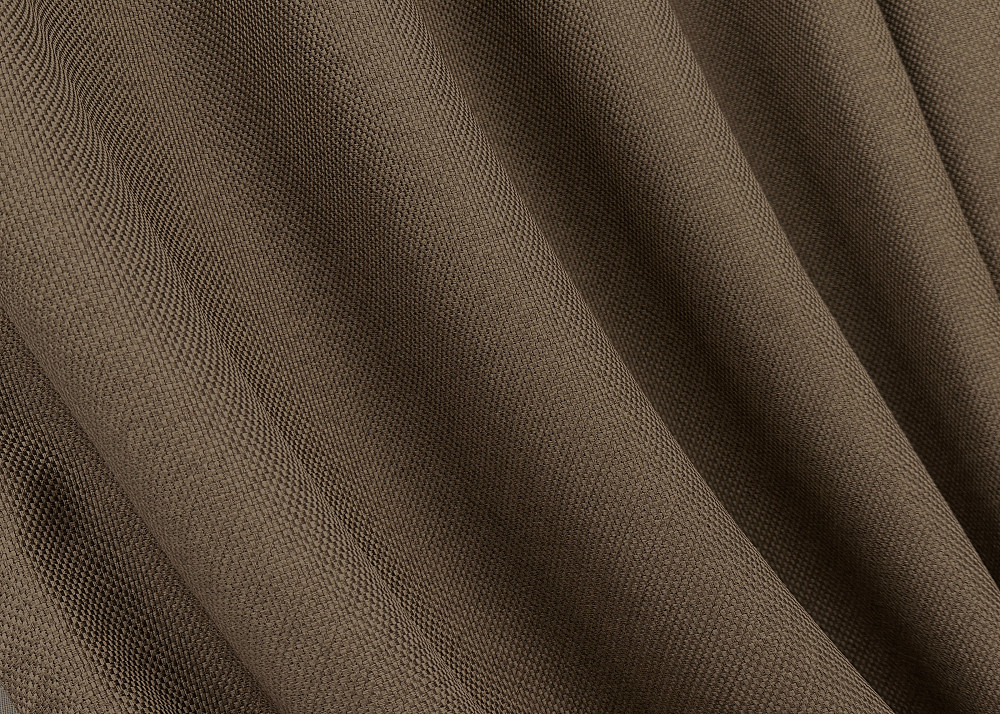 Комплект штор VR-Textil Льон Мішковина 150х270 2шт і Тюль 500х270 277ш-1858т Коричневий з білим 71-066/4 Київ - фото 5