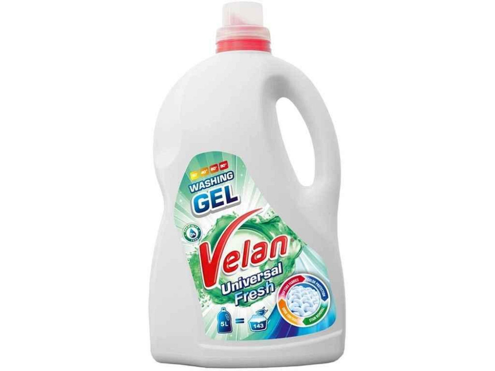 Гель для прання 5л Universal Fresh ТМ Velan Київ - фото 1
