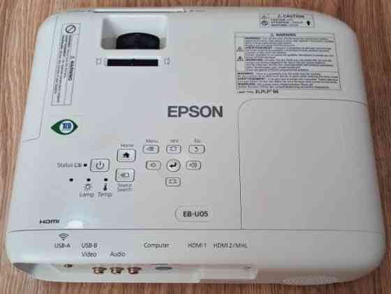 Проєктор Full HD 3xLCD, Epson EB-U05, 1920x1080 / 3400люмен/ Wi-Fi / MHL Київ