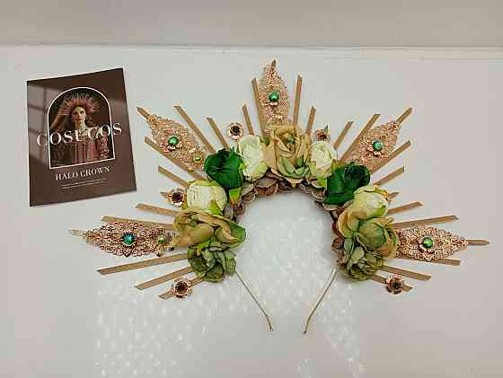 Корона ручної роботи "Лісова Богиня" COSUCOS (Б клас) Луцьк