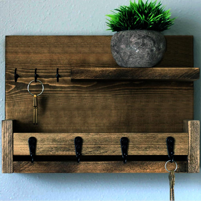 Ключниця дерев'яна "Скархольт 35" мускат Миколаїв - фото 1