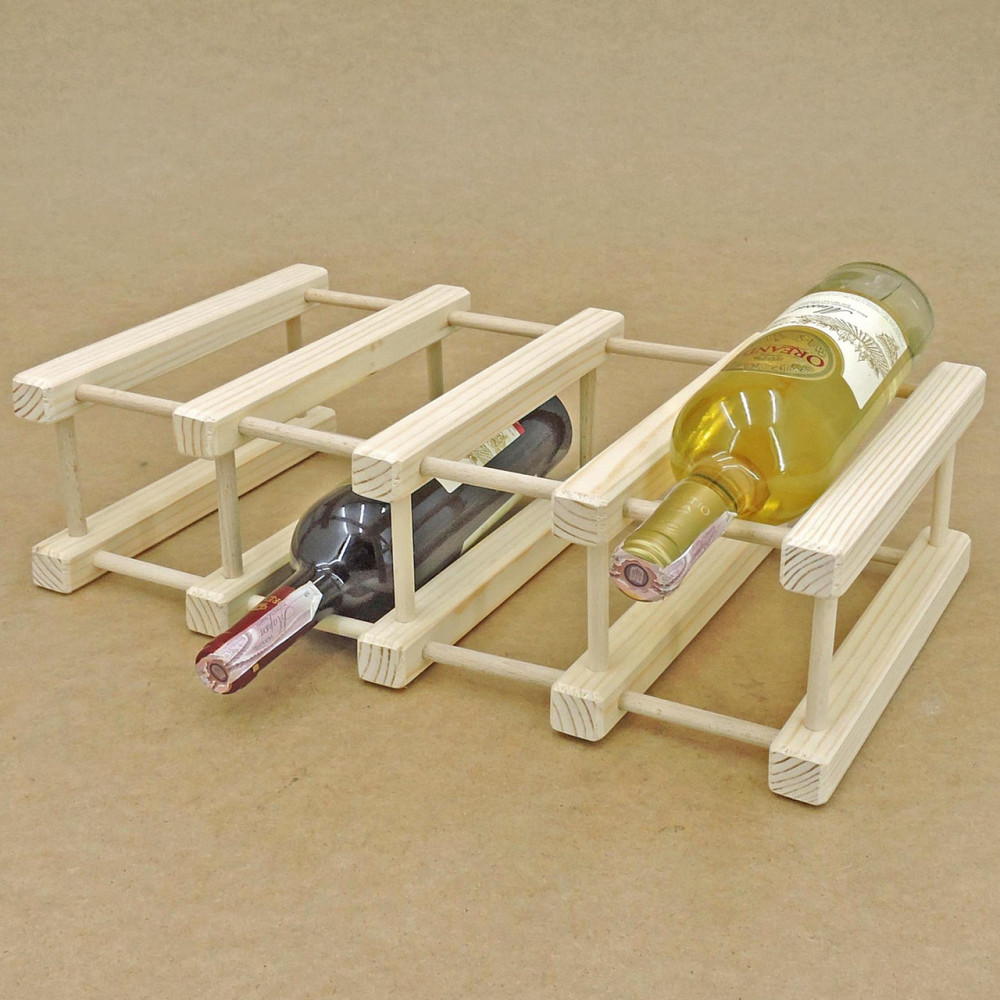 Настольная винная полка 