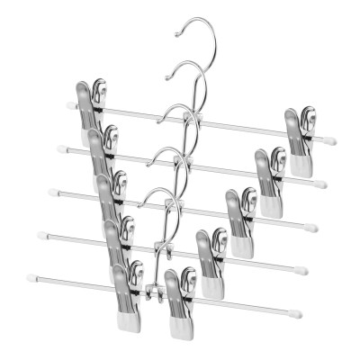 Плічка Ardesto Металеві З прищіпками для штанів Білий 30 см 5 шт. (ARHC2805WC) Вінниця - фото 1