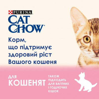 Вологий корм для кішок Purina Cat Chow Kitten з індичкою та цукіні в желе 85г (7613036595001) Вінниця - фото 3
