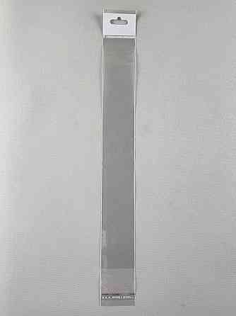 Пакеты для упаковки прозрачные с клейкой лентой и подвесом 4*30+4\25мк +скотч(+еврослот3,5) (1000 шт) Харьков