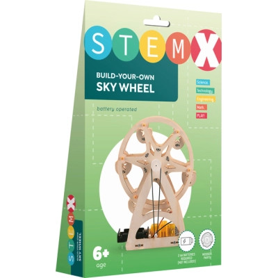 Конструктор Stem Колесо огляду Дерев'яний на батарейках (3858894673742) Вінниця - фото 1